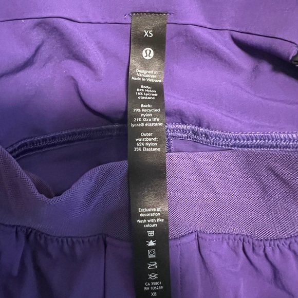 LULULEMON SURGE HYBRID PANT in Petrol Purple Size XSmall - Picture 3 of 4
